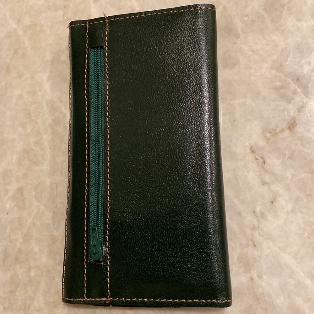 Pierre Balmain Paris vintage leather trifold wallet-organizer gently used 6 3/4” - Picture 6 of 6